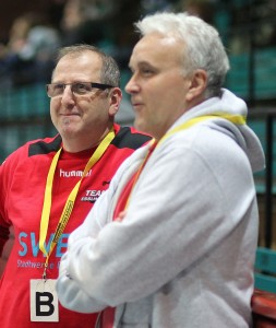 Thomas Freiwald (links) verabschiedet sich beim Team Esslingen, Vasile Oprea kommt. Foto: Rudel