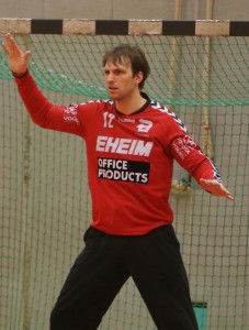 Fabian Kehle hütet mit viel Erfahrung das Tor des TSV Deizisau.