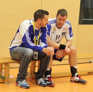 Das Trainer-Duo der Saison: Daniel Brack (rechts) und Alexis Gula. Foto: Rudel